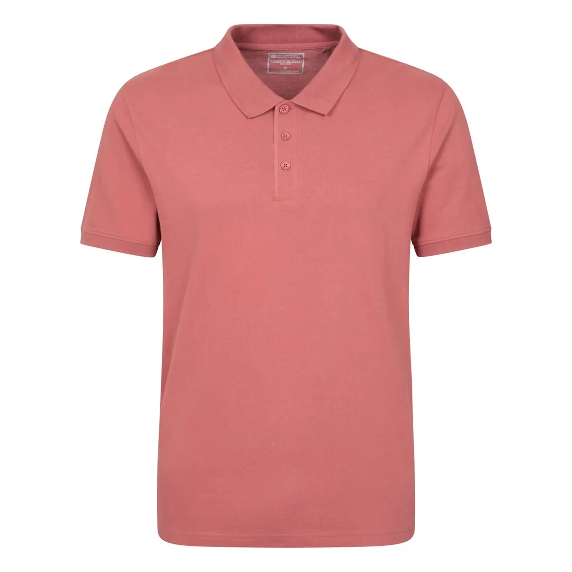Mountain Warehouse Mens Dawnay Textured Pique Polo Shirt