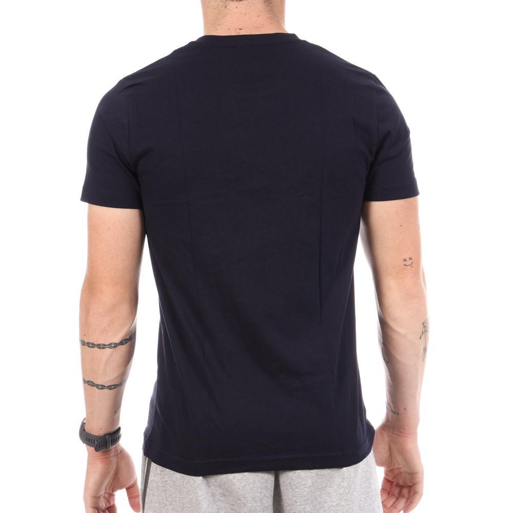 T-shirt - homme - col rond manches courtes - pieretee - bleu marine 2/2