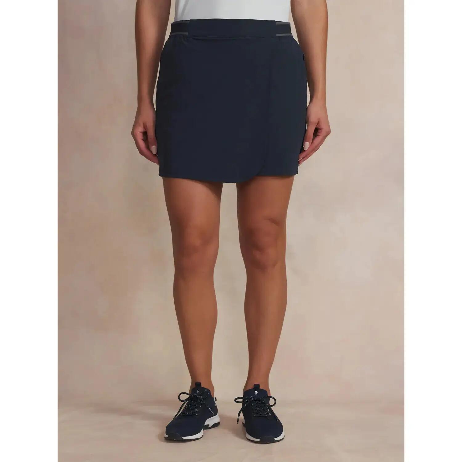 Short - training - femme - coupe ajustée - DARCISHO - bleu marine 2/5