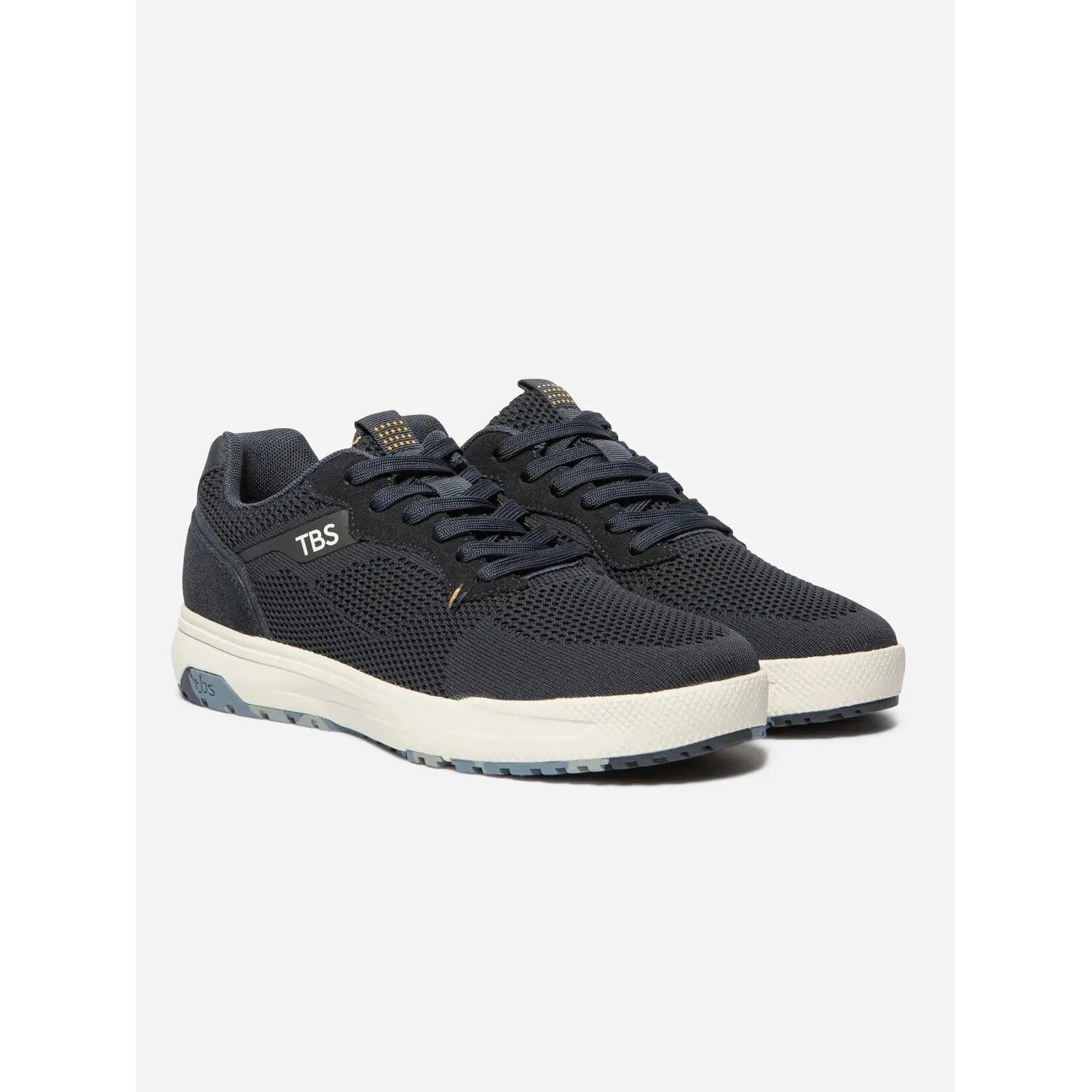 Chaussures - Tennis toile - Homme - Lacets, talon 45 mm - Neopole Bleu 2/5