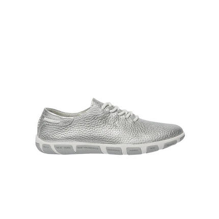 Chaussures - Lifestyle - Femme - Cuir, lacets - JAZARU - Blanc/Argile