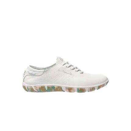 Chaussures - Lifestyle - Femme - Cuir, lacets - JAZARU - Blanc/Argile
