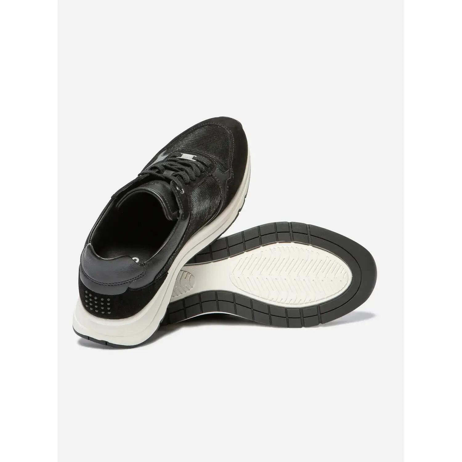 Baskets - Lifestyle - Femme - Confort, cuir, lacets - Blondie - Noir 4/4