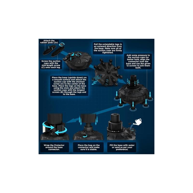 Set sac box podea RDX Target KT Ronin, manusi incluse, auriu, 6FT