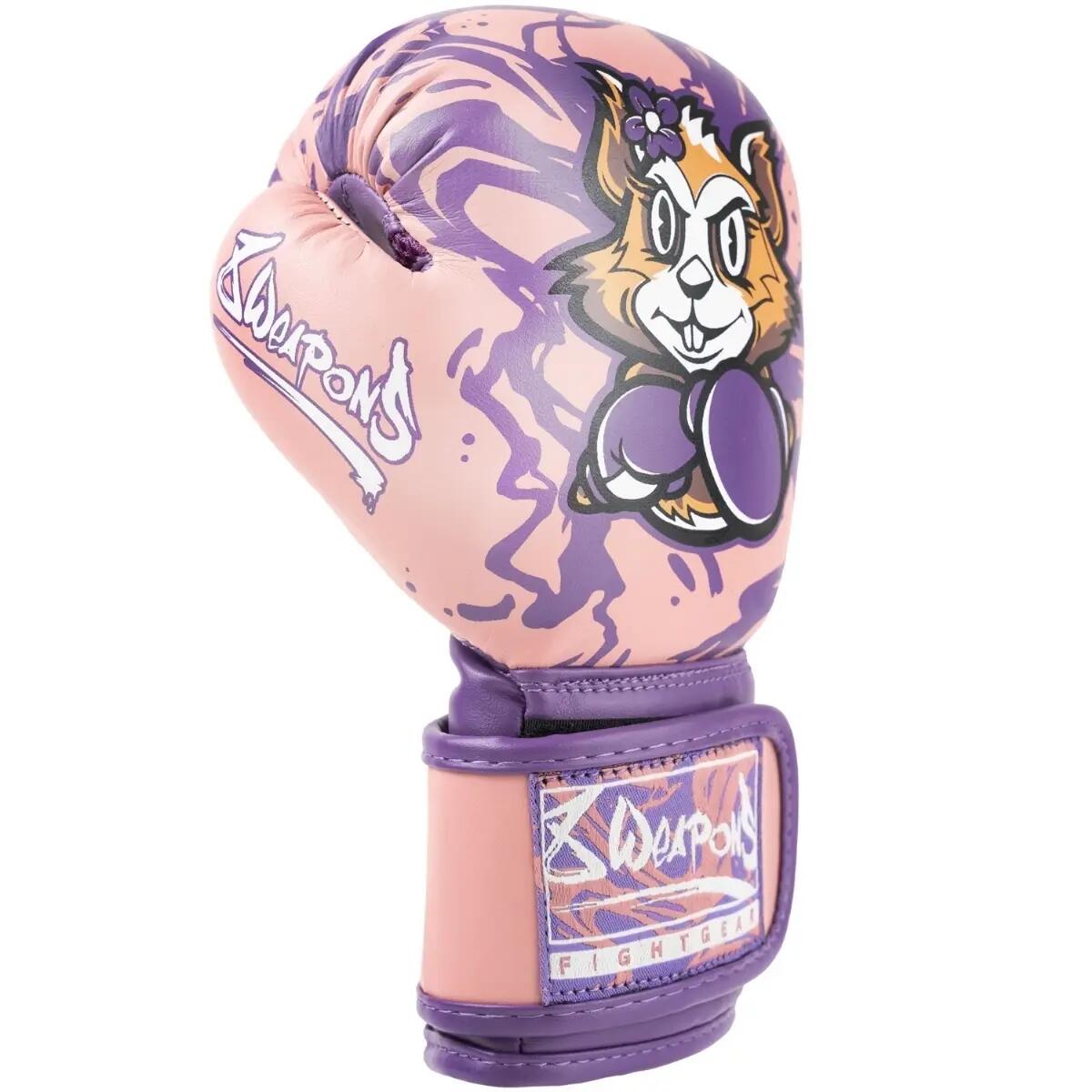 Boxhandschuhe Kinder 8 WEAPONS – Pink – 8 Oz – Jenny 12/12