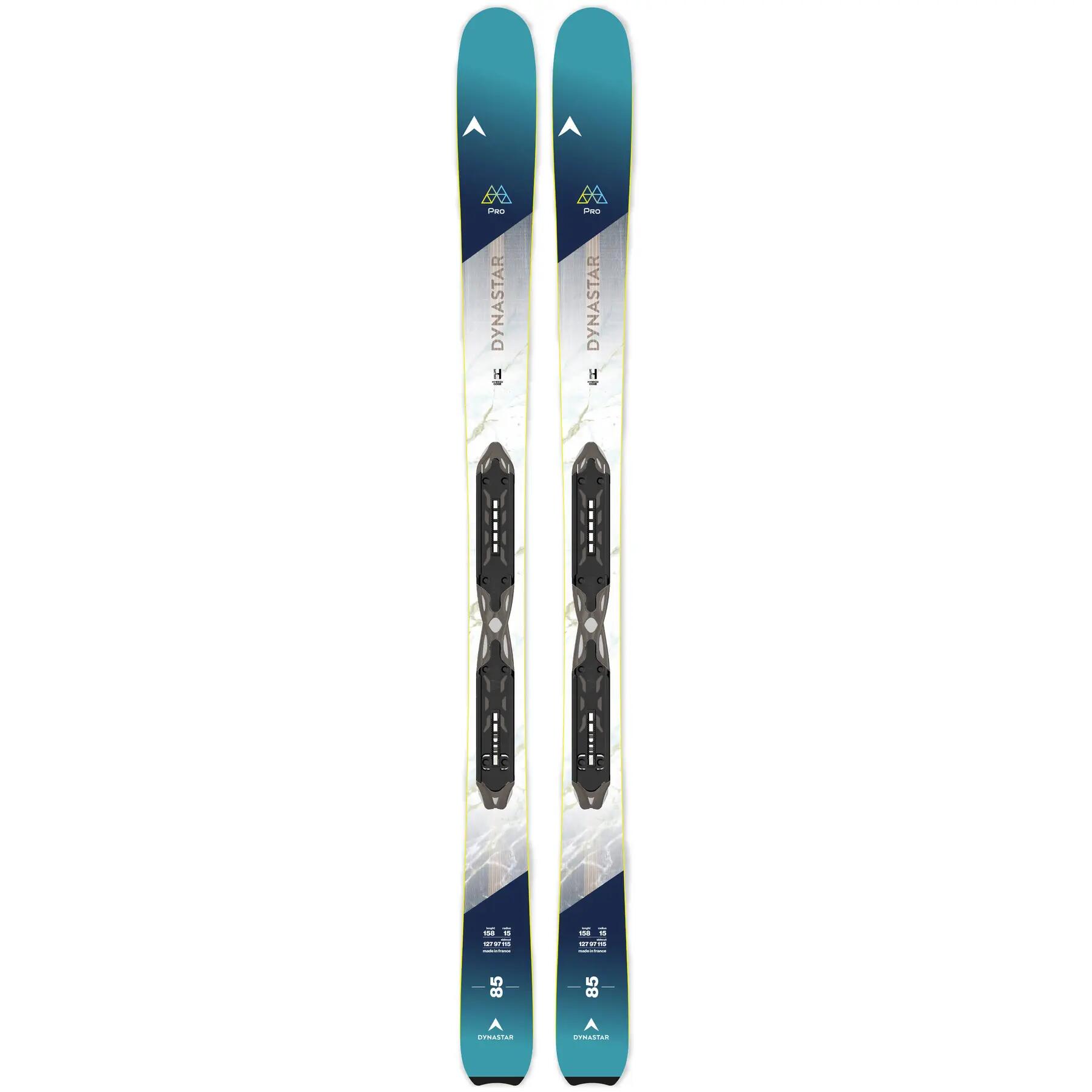 Ski M-pro W 85 Xpress + Fix Look Xpress W 11 Gw Shiny Blk Femme 3/4