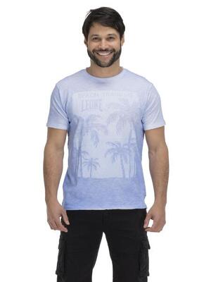Tie-dye beach heren t-shirt