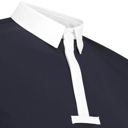 Show shirt men classic short sleeve white size 48 - Größe