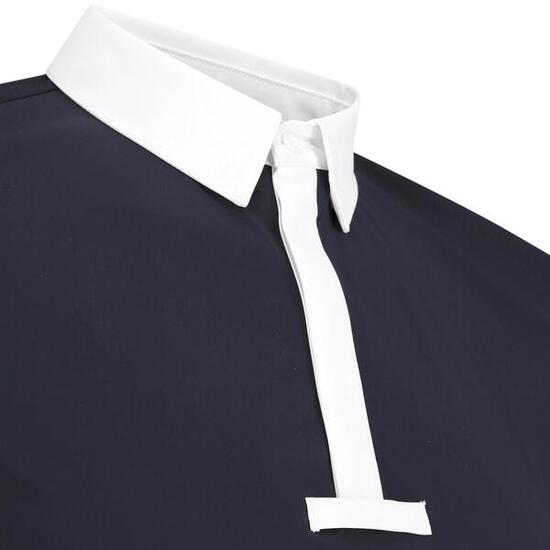 Show shirt men classic short sleeve marine size 50 - Größe