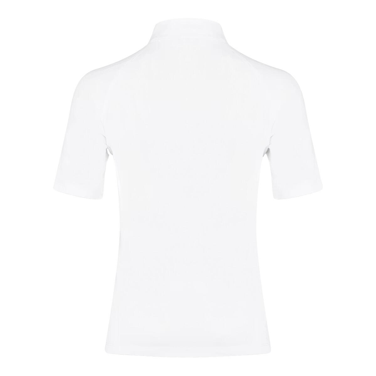 Show shirt women classic short sleeve white size 38 - Größe 2/4