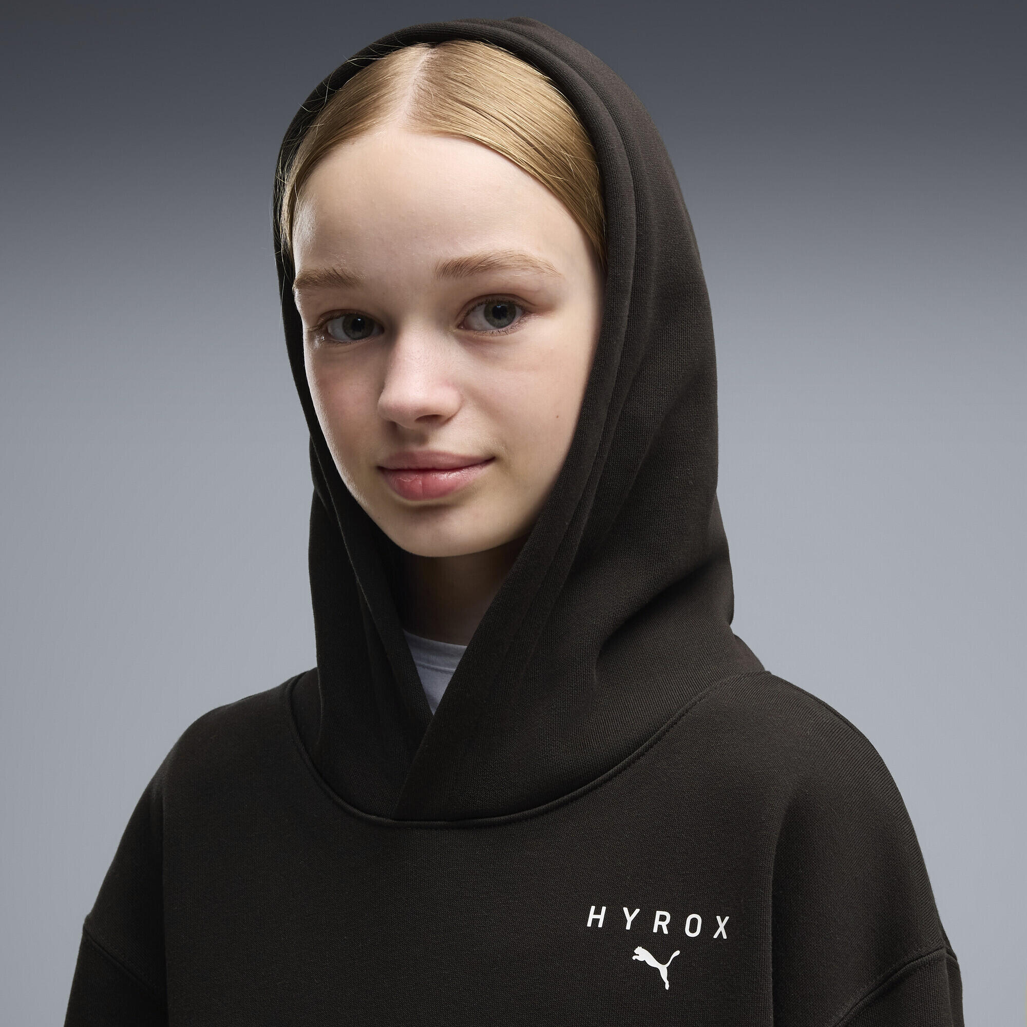 Młodzieżowa bluza z kapturem PUMA × HYROX PUMA 3/6