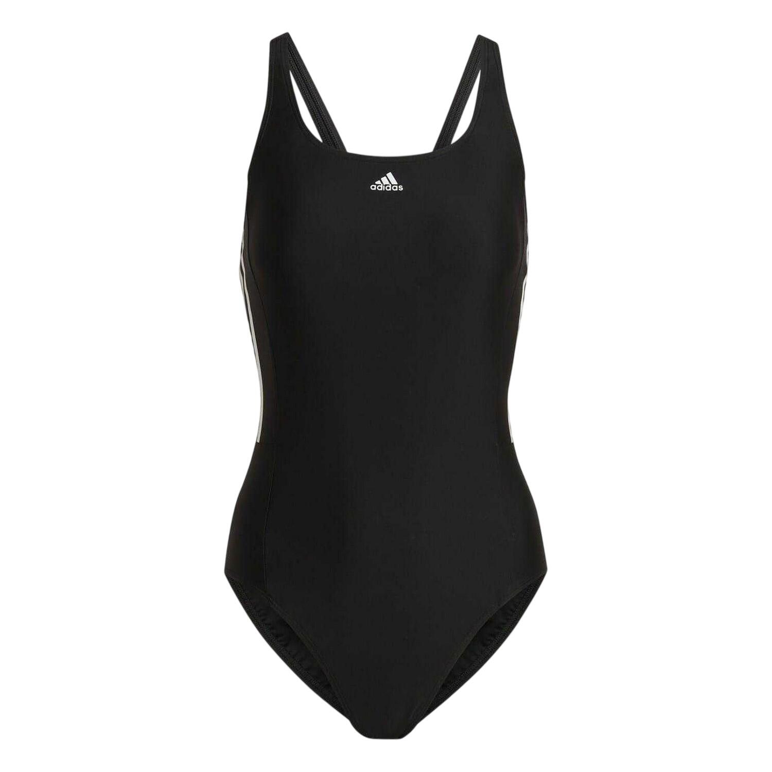 Adidas Womens/Ladies 3 Stripes One Piece Swimsuit