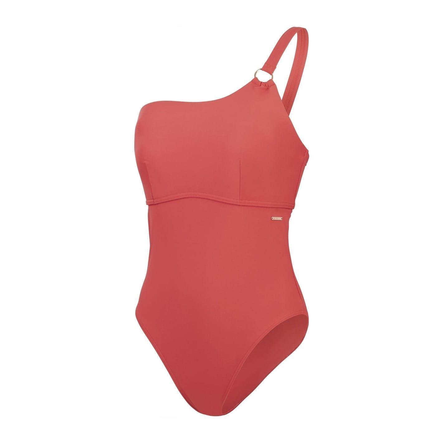 Speedo Womens/Ladies Asymmetric One Piece Swimsuit