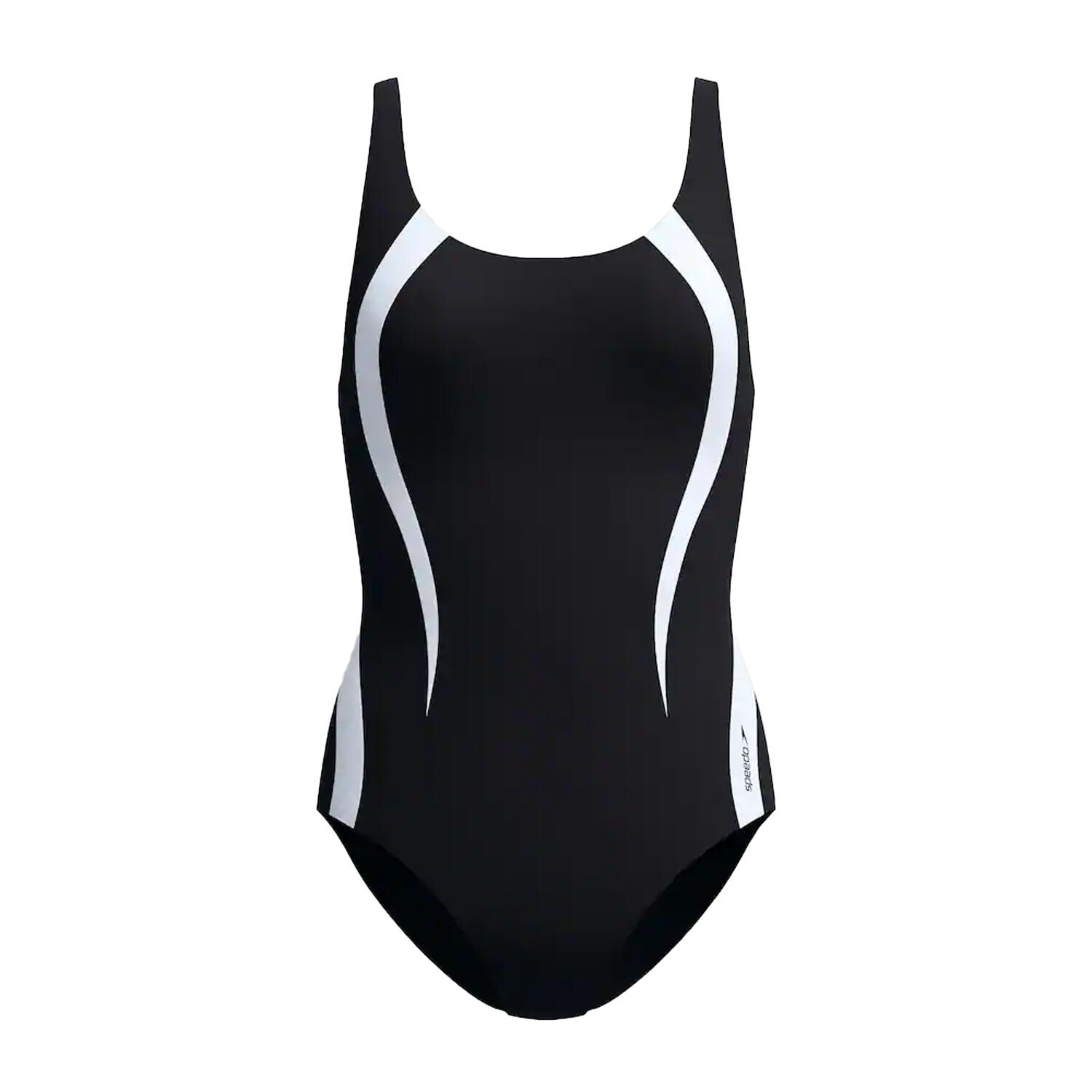 Speedo Womens/Ladies Panelled One Piece Swimsuit