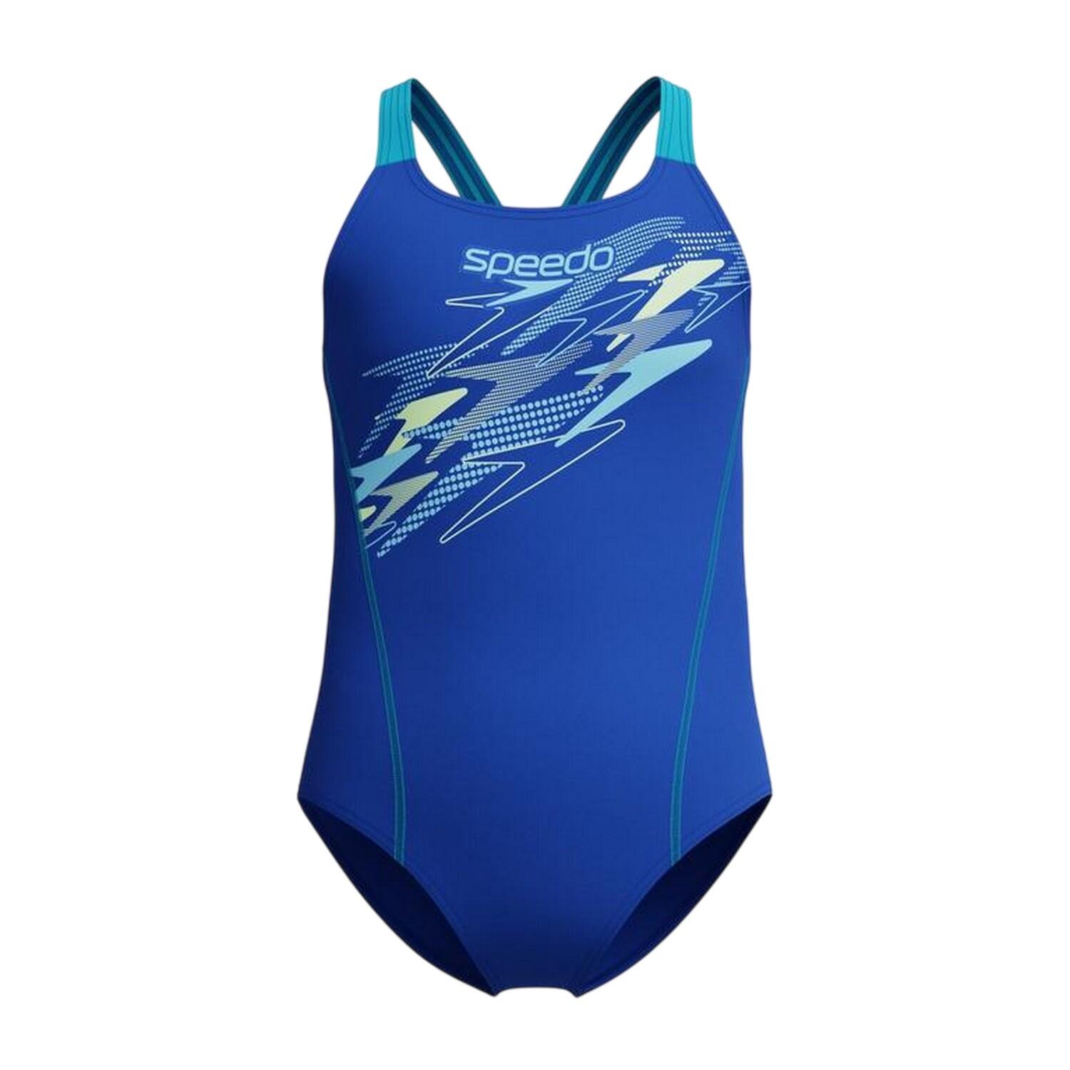 Speedo Girls Medley Medalist One Piece Swimsuit