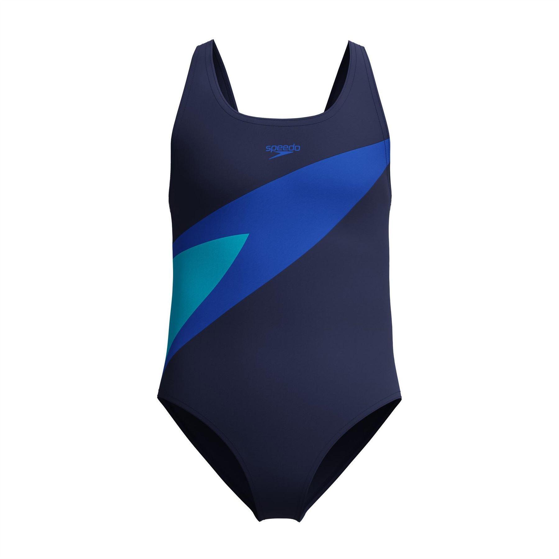 Speedo Girls HB Butterfly One Piece Swimsuit