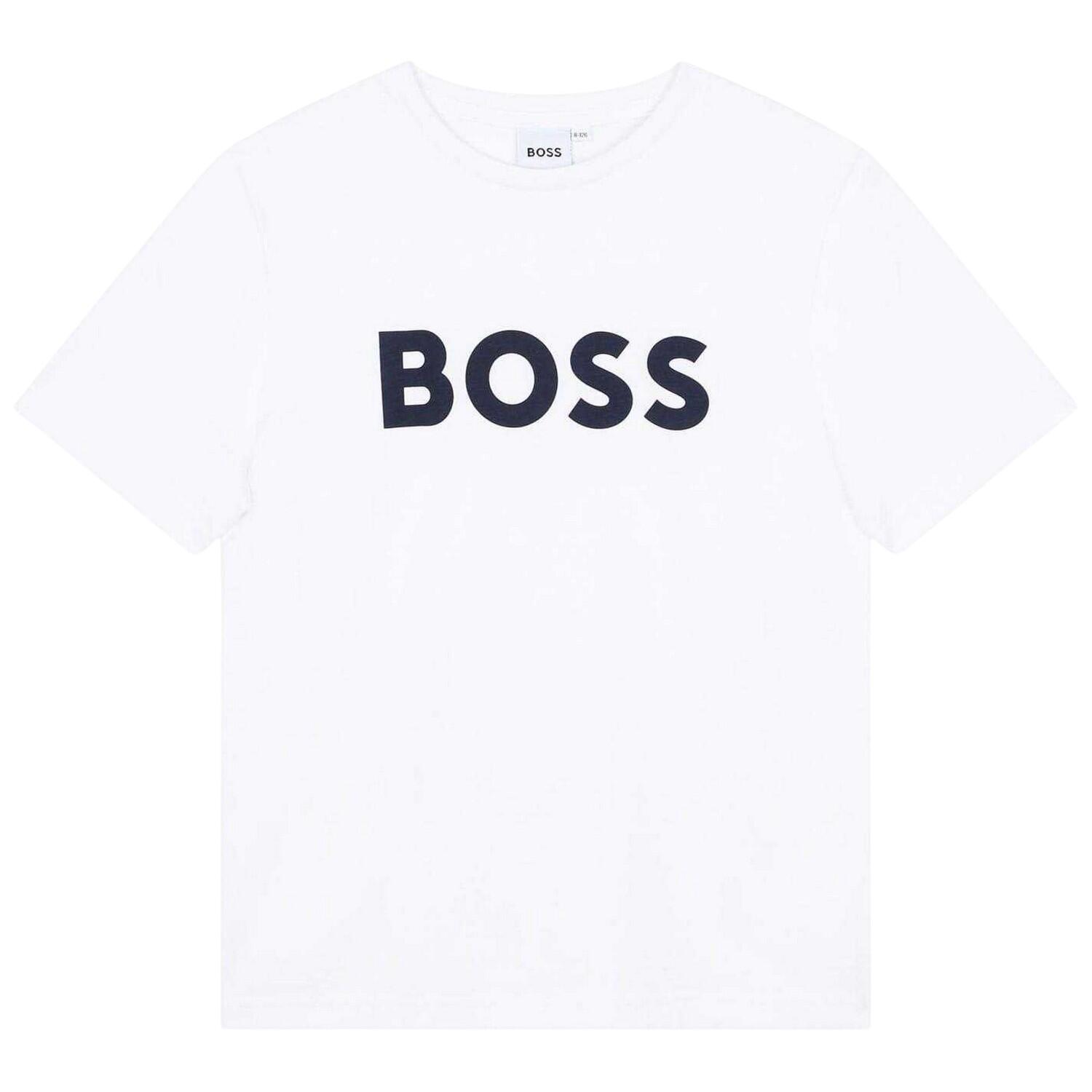 Boss Childrens/Kids Large Logo T-Shirt