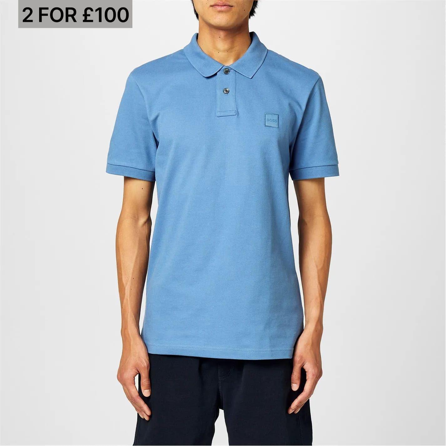 Boss Mens Passenger Box Logo Polo Shirt
