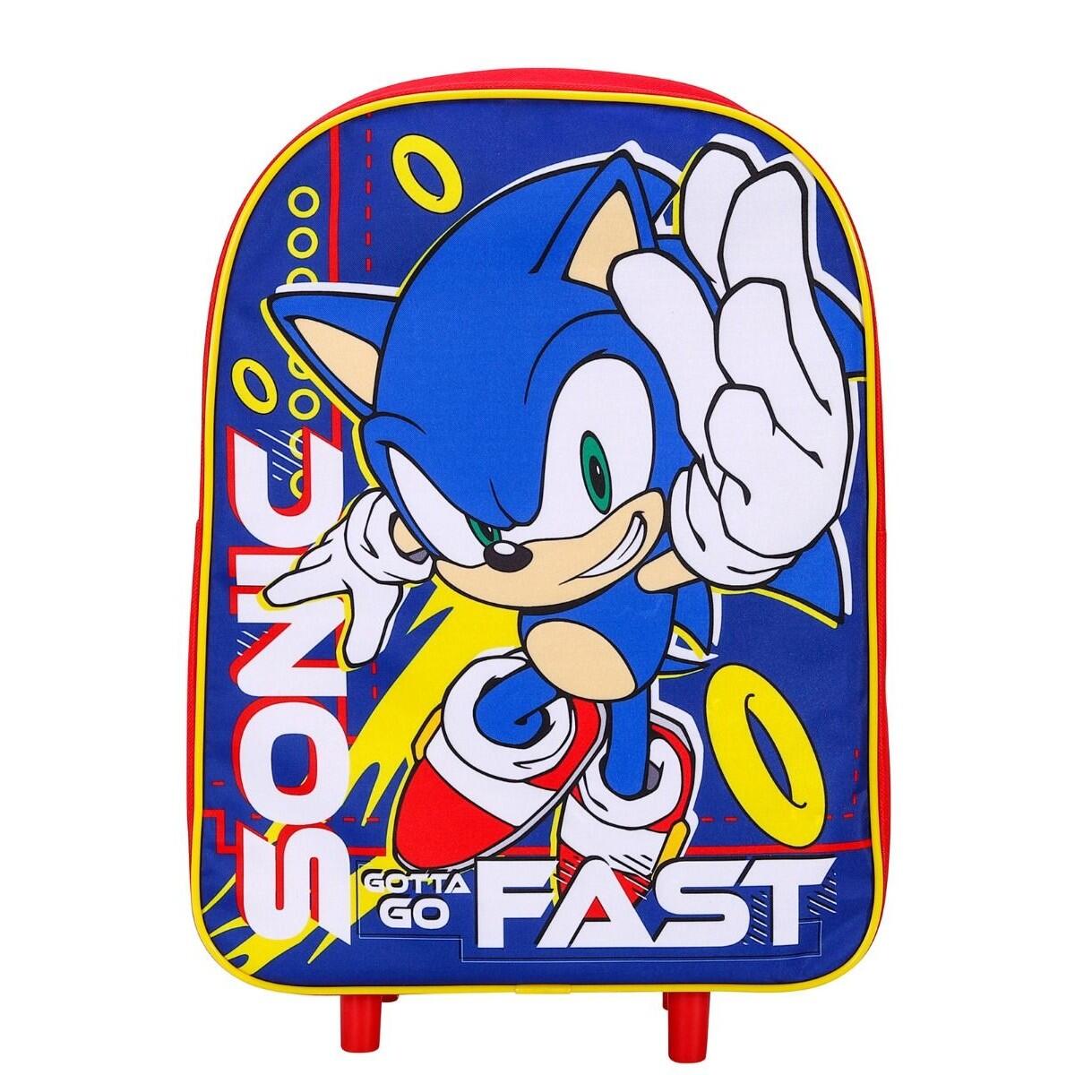 Sonic The Hedgehog Gotta Go Fast Trolley Bag