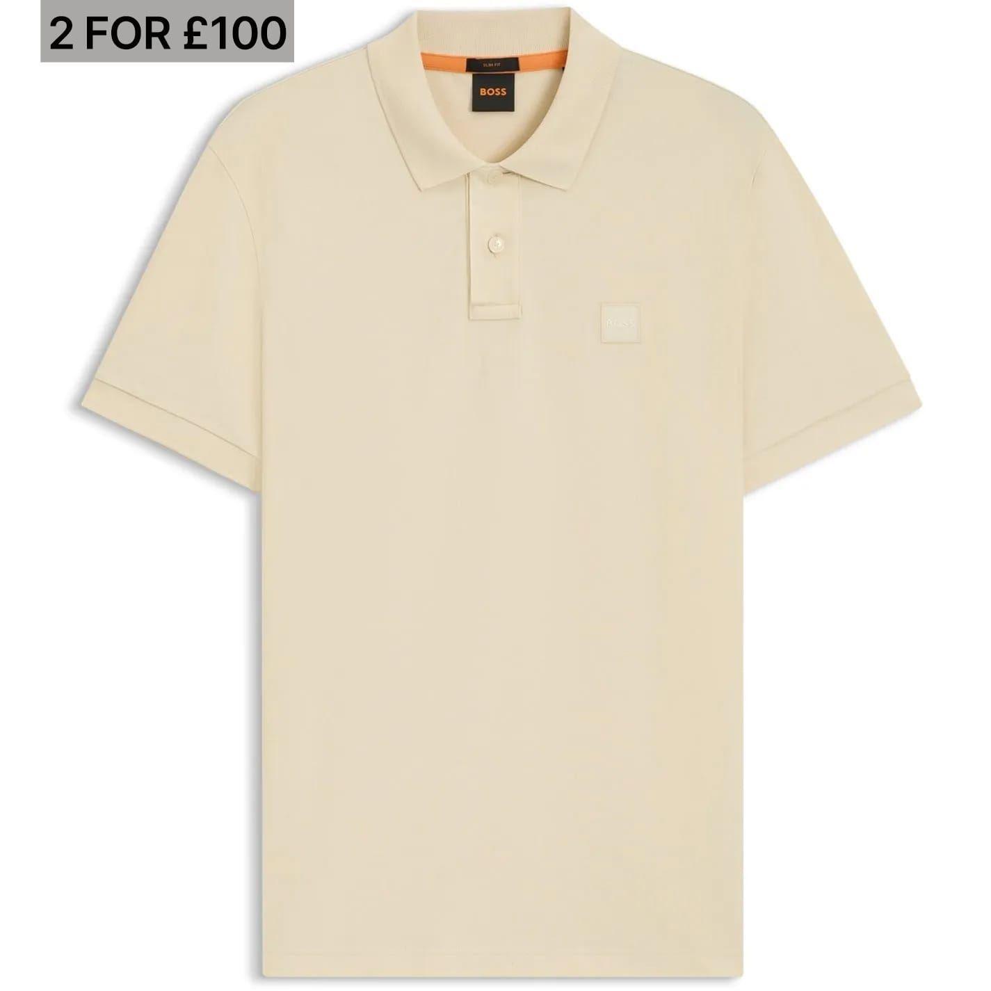 Boss Mens Passenger Box Logo Polo Shirt