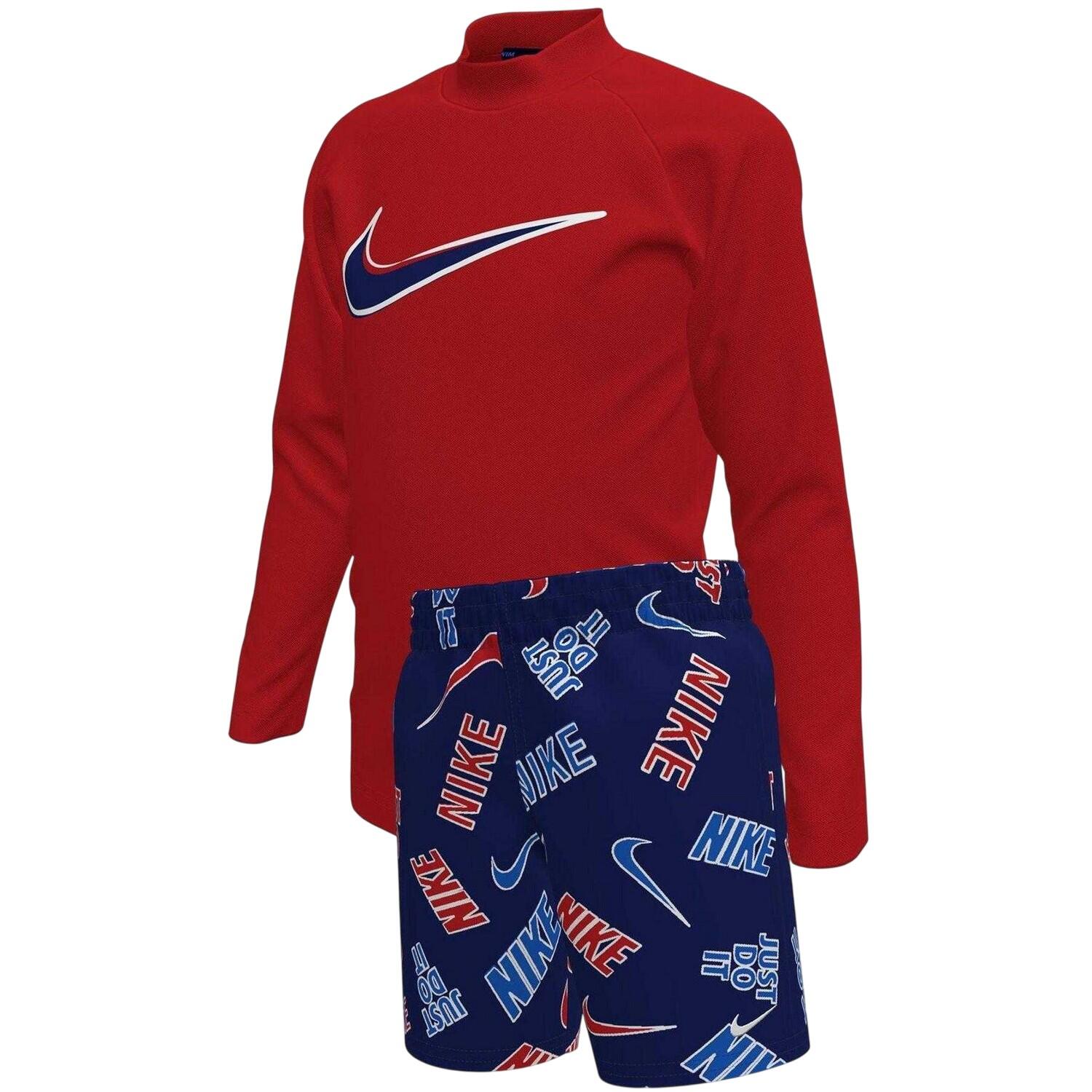 Nike Boys Logofetti Swimwear Set