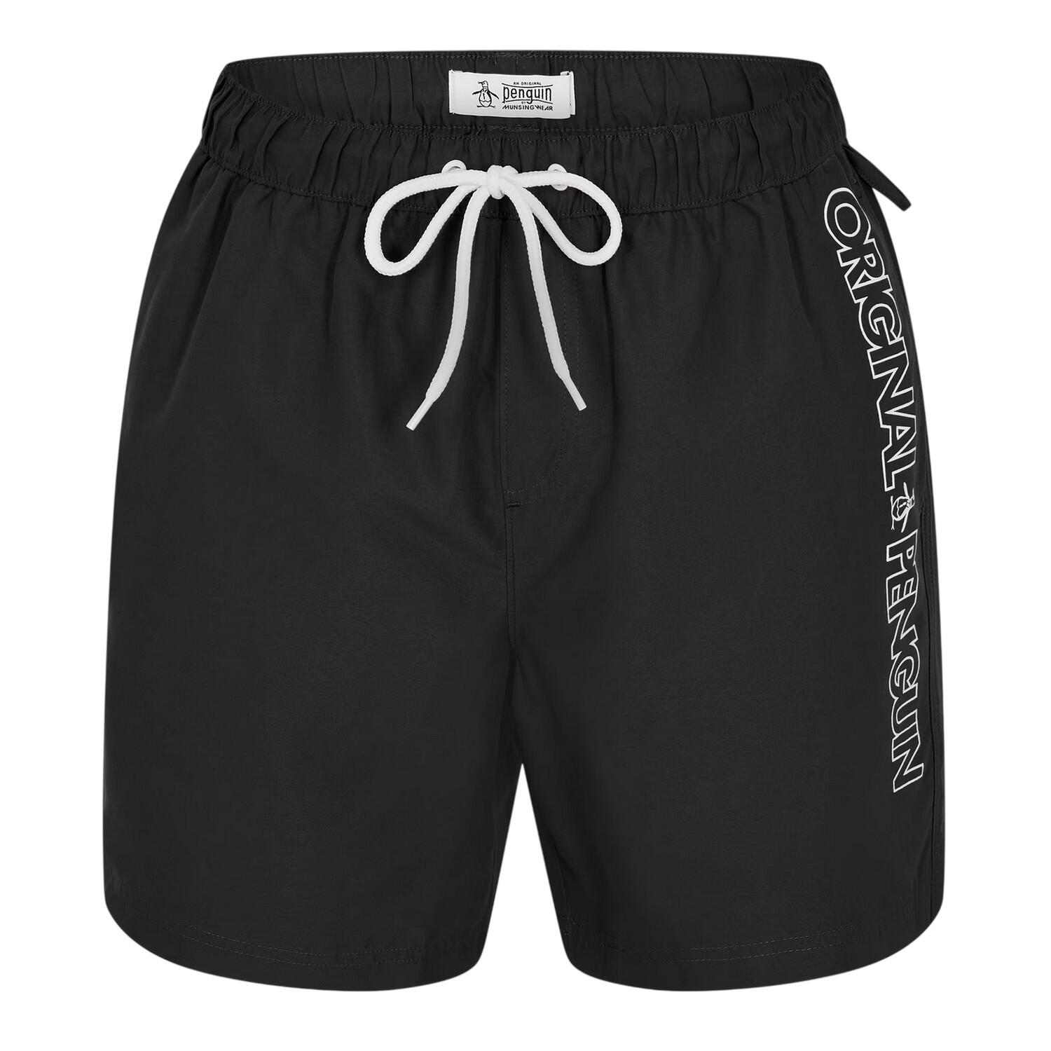 Original Penguin Mens Logo Swim Shorts