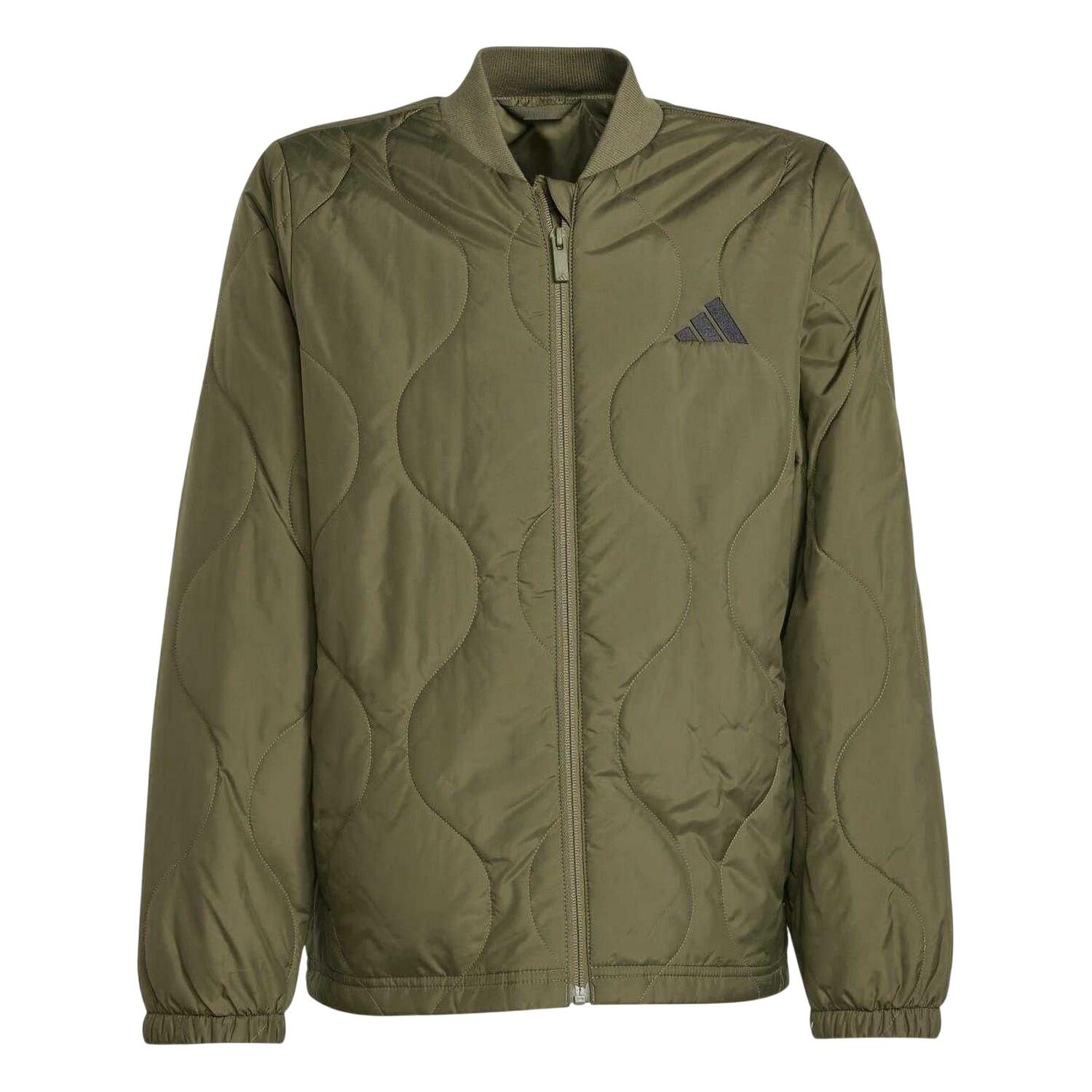 Adidas Childrens/Kids Textured Mock Neck Puffer Jacket