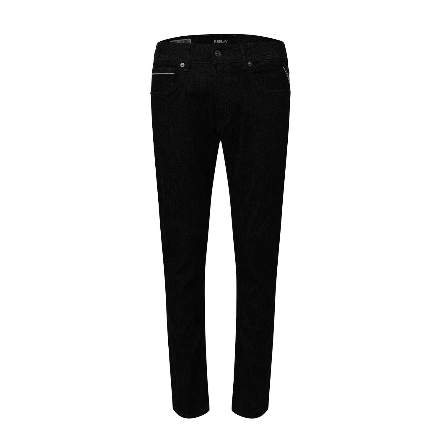 Replay Mens Cotton Straight Jeans