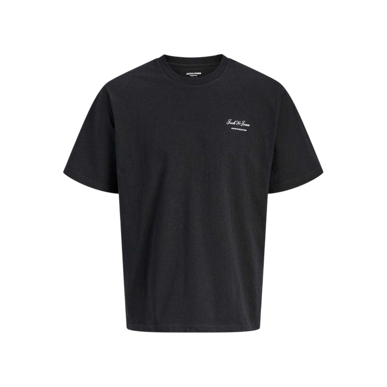 Jack And Jones Mens Archive Logo Crew Neck T-Shirt