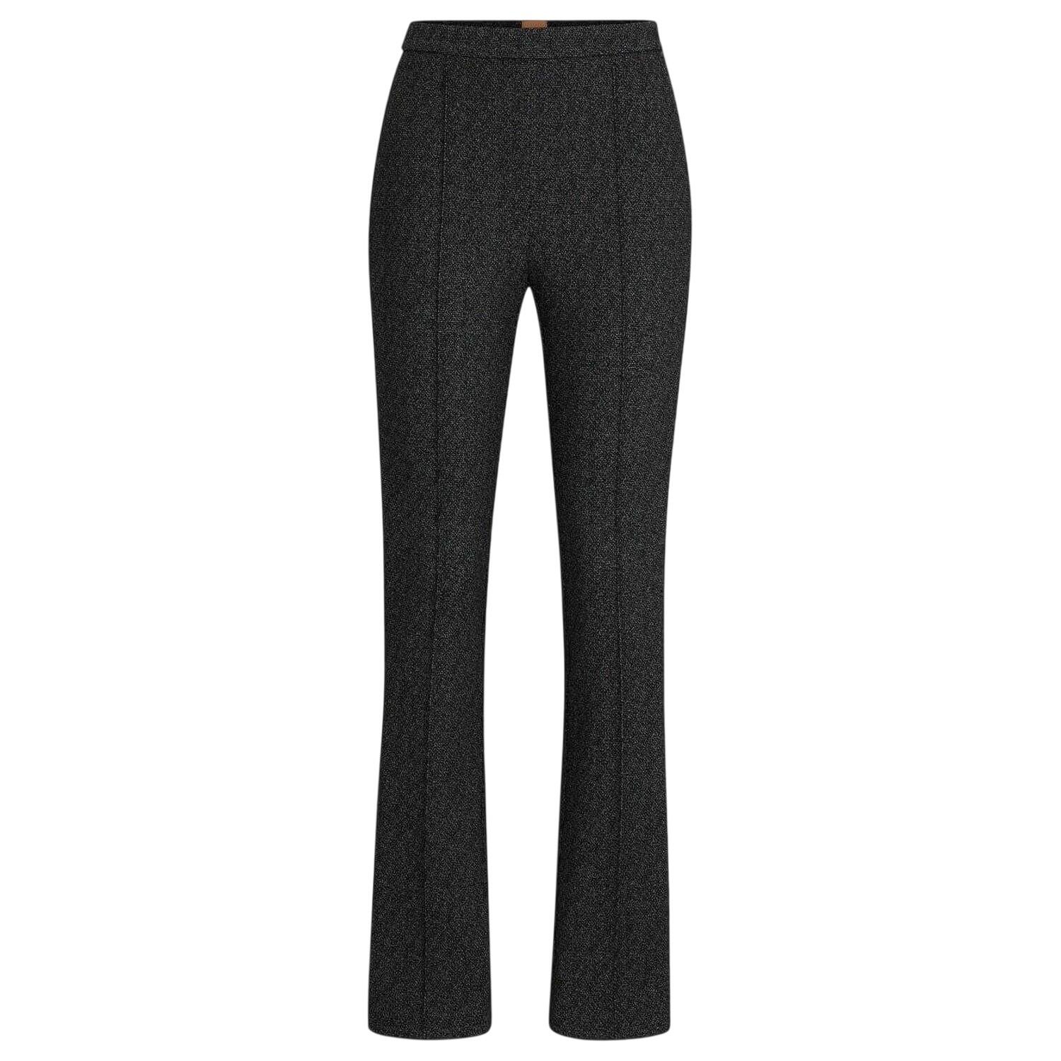 Boss Womens/Ladies Tubeka Textured Slim Trousers