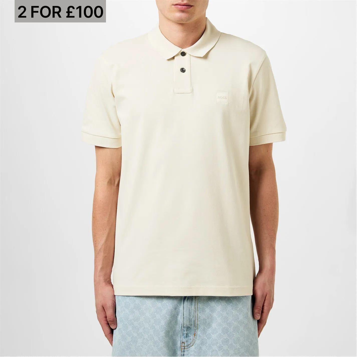 Boss Mens Passenger Box Logo Polo Shirt