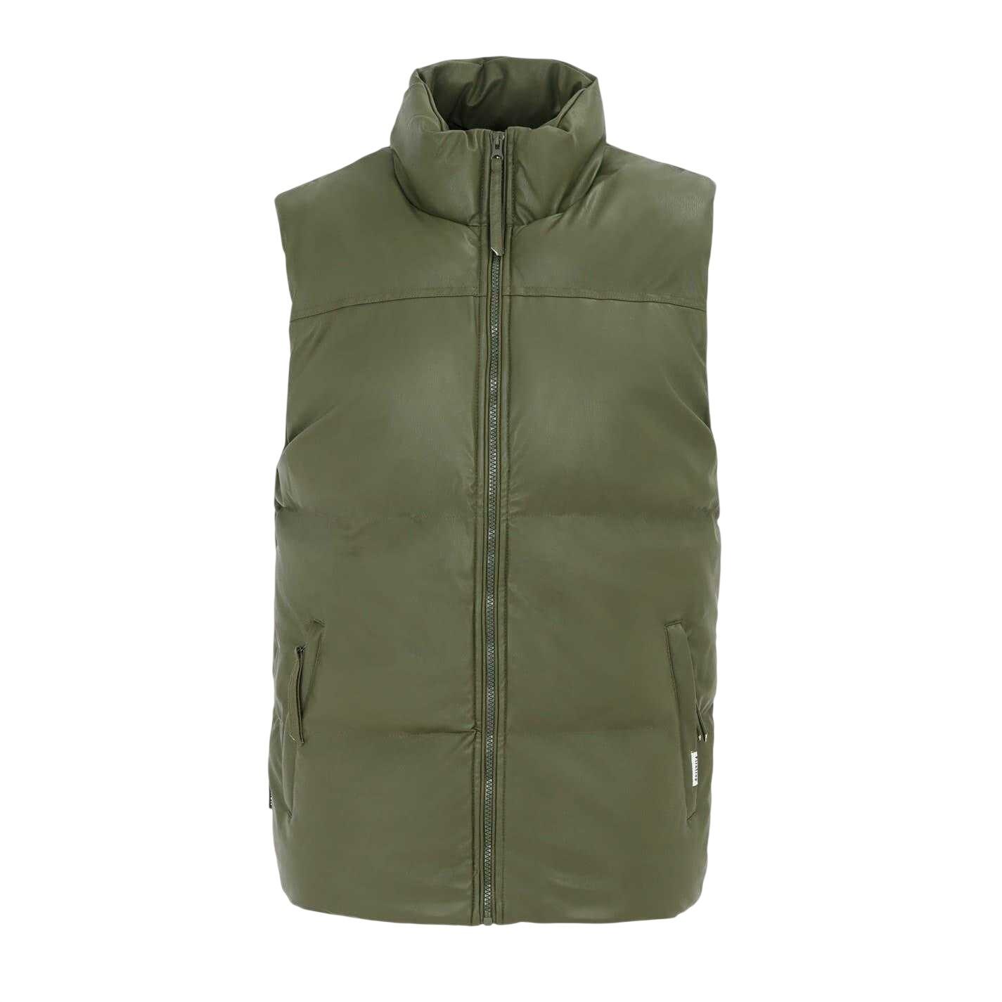 Firetrap Mens PU Padded Gilet