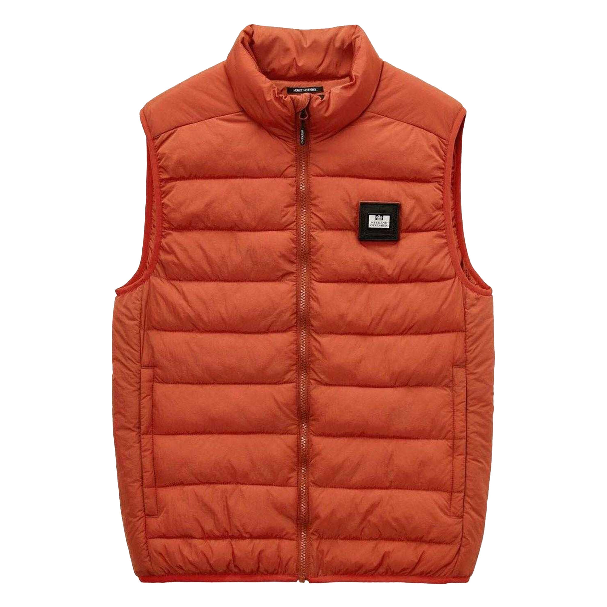 Weekend Offender Mens Gacha Logo Quilted Gilet
