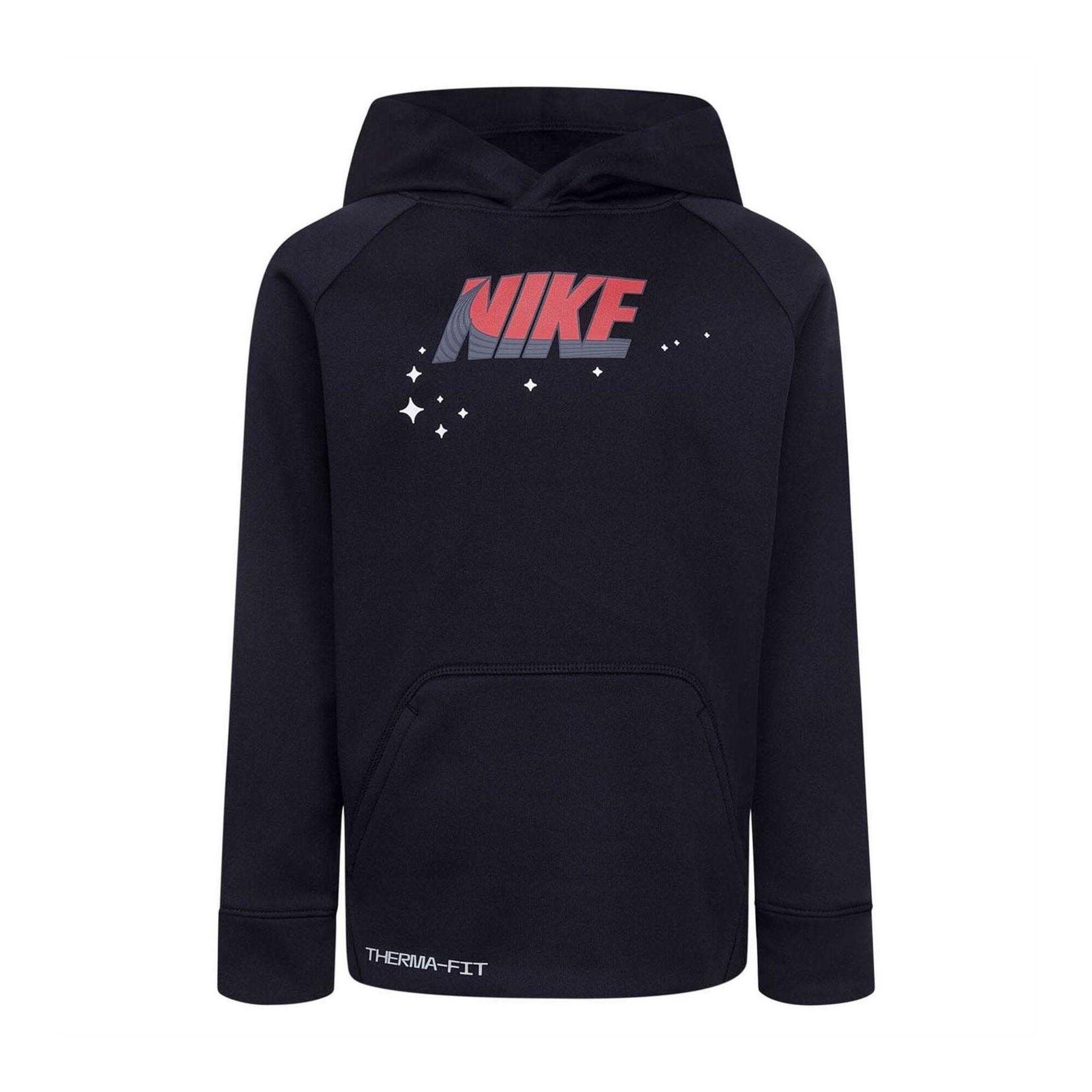 Nike Childrens/Kids Thermafit Graphic Print Pullover Hoodie