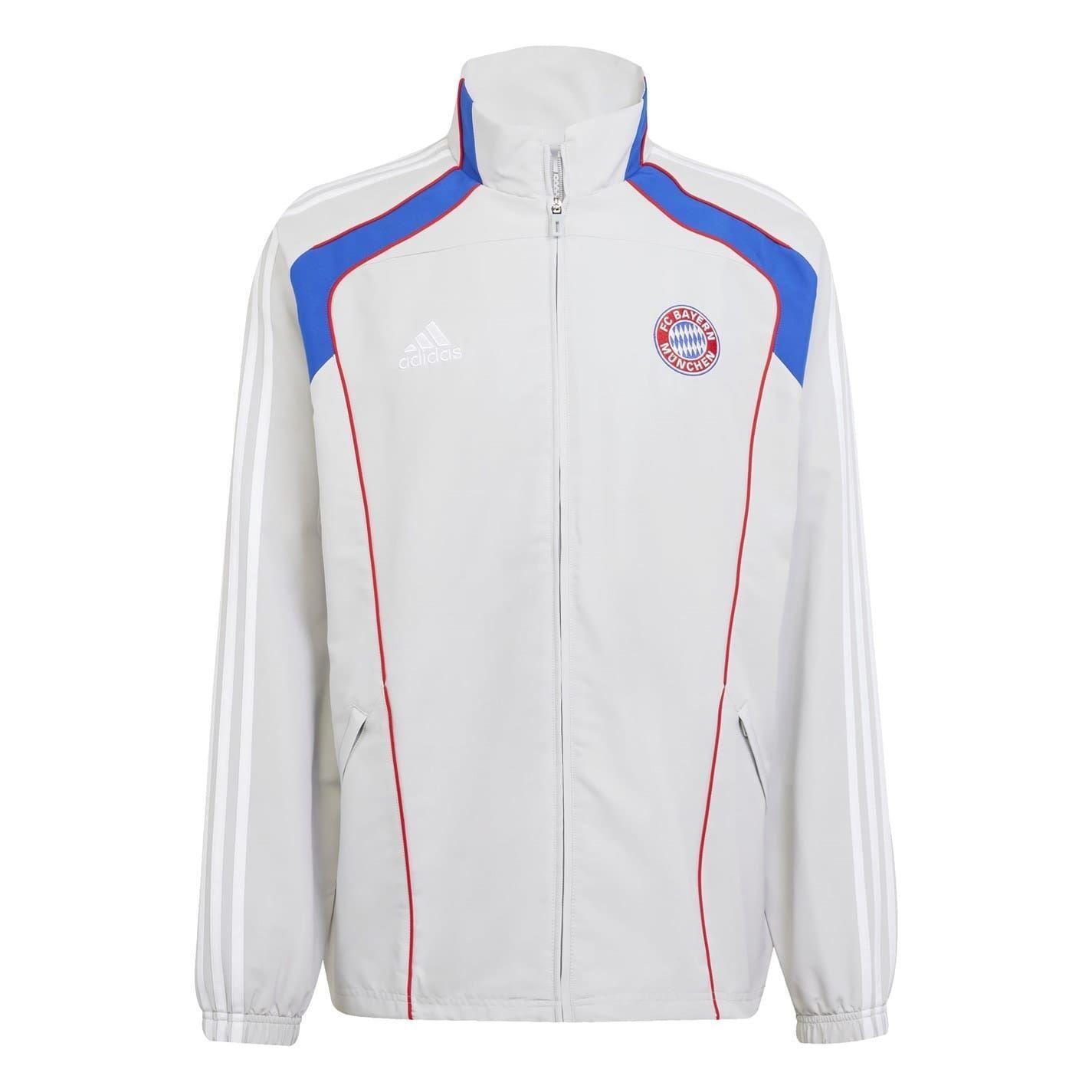 FC Bayern Munich Mens Urban Purist Adidas Tracksuit Top