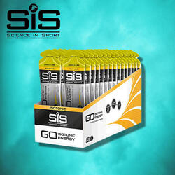 SIS GO Isotonic Energy Gels (30x60ml) Lemon & Lime - Énergie et endurance