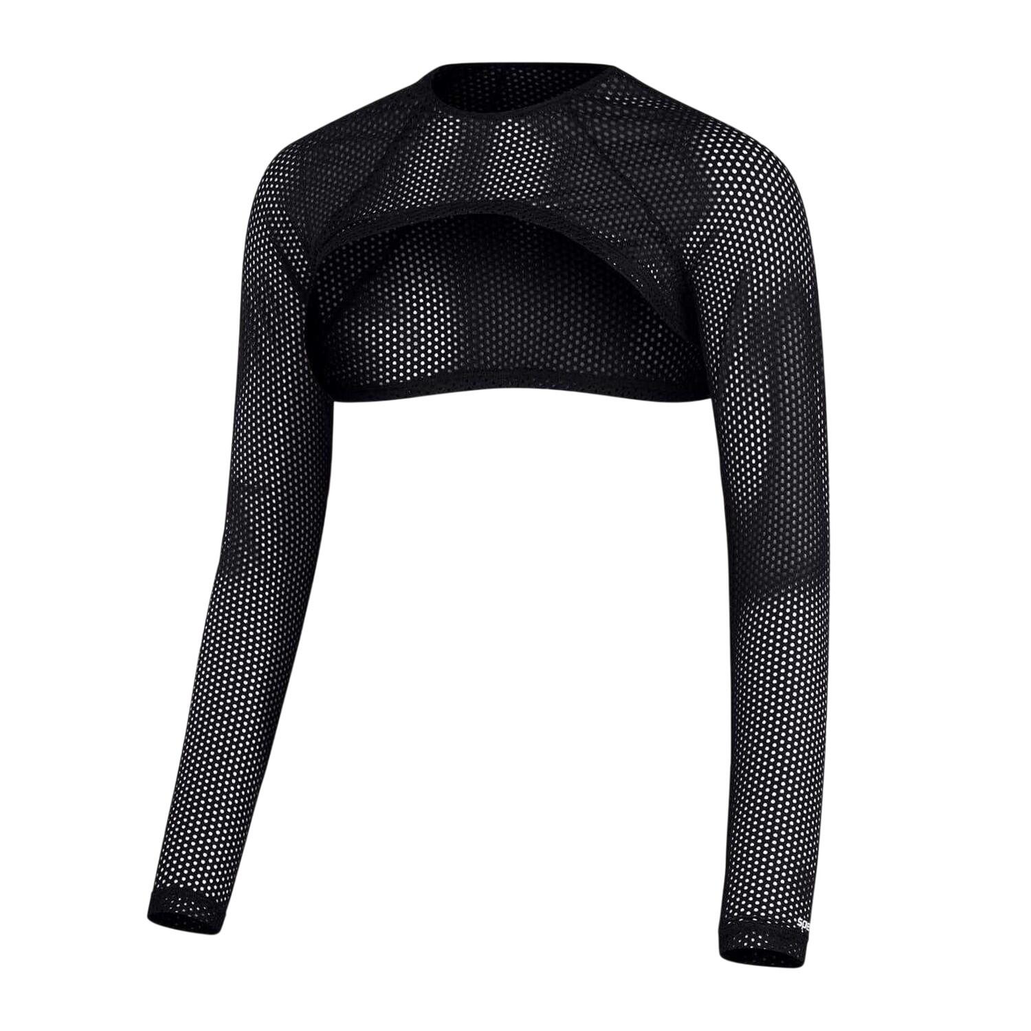 Speedo Womens/Ladies Mesh Performance Crop Top