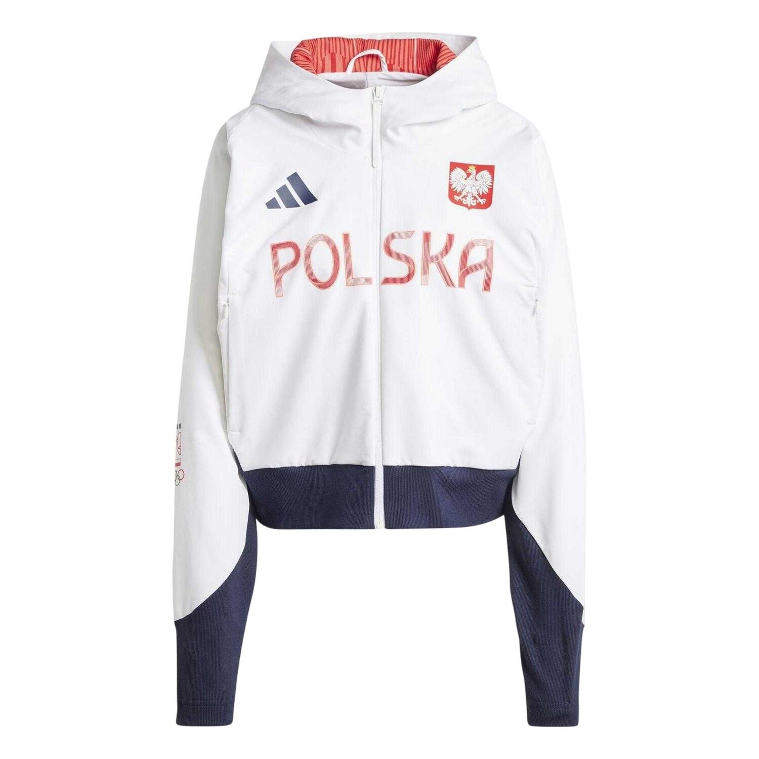 Adidas Womens/Ladies Poland Tracksuit Top
