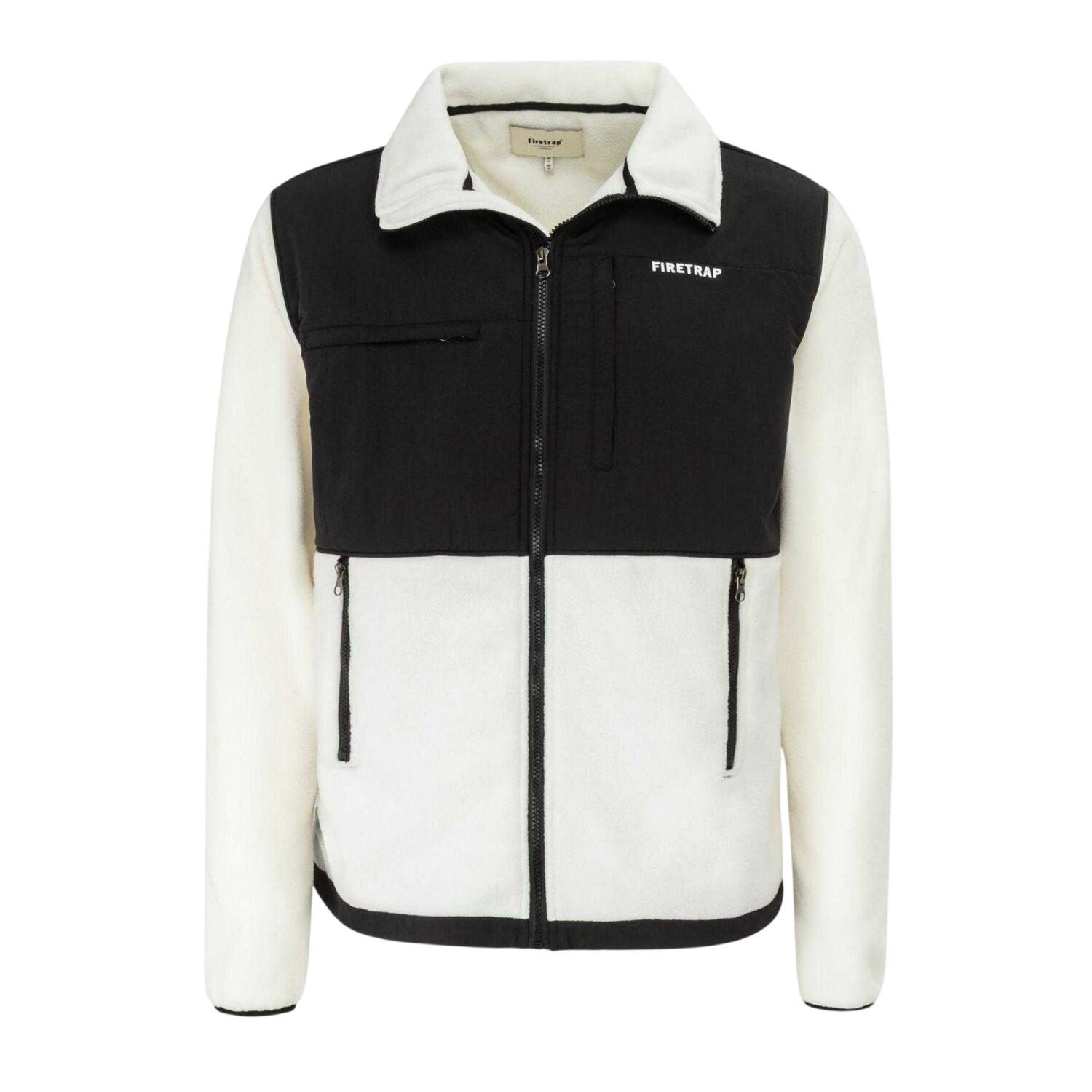 Firetrap Mens Colour Block Fleece Jacket