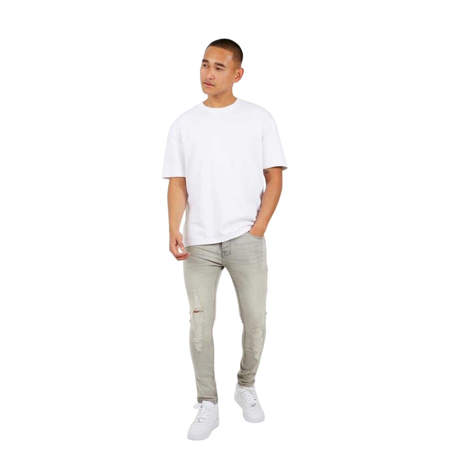 Brave Soul Mens Distressed Skinny Jeans