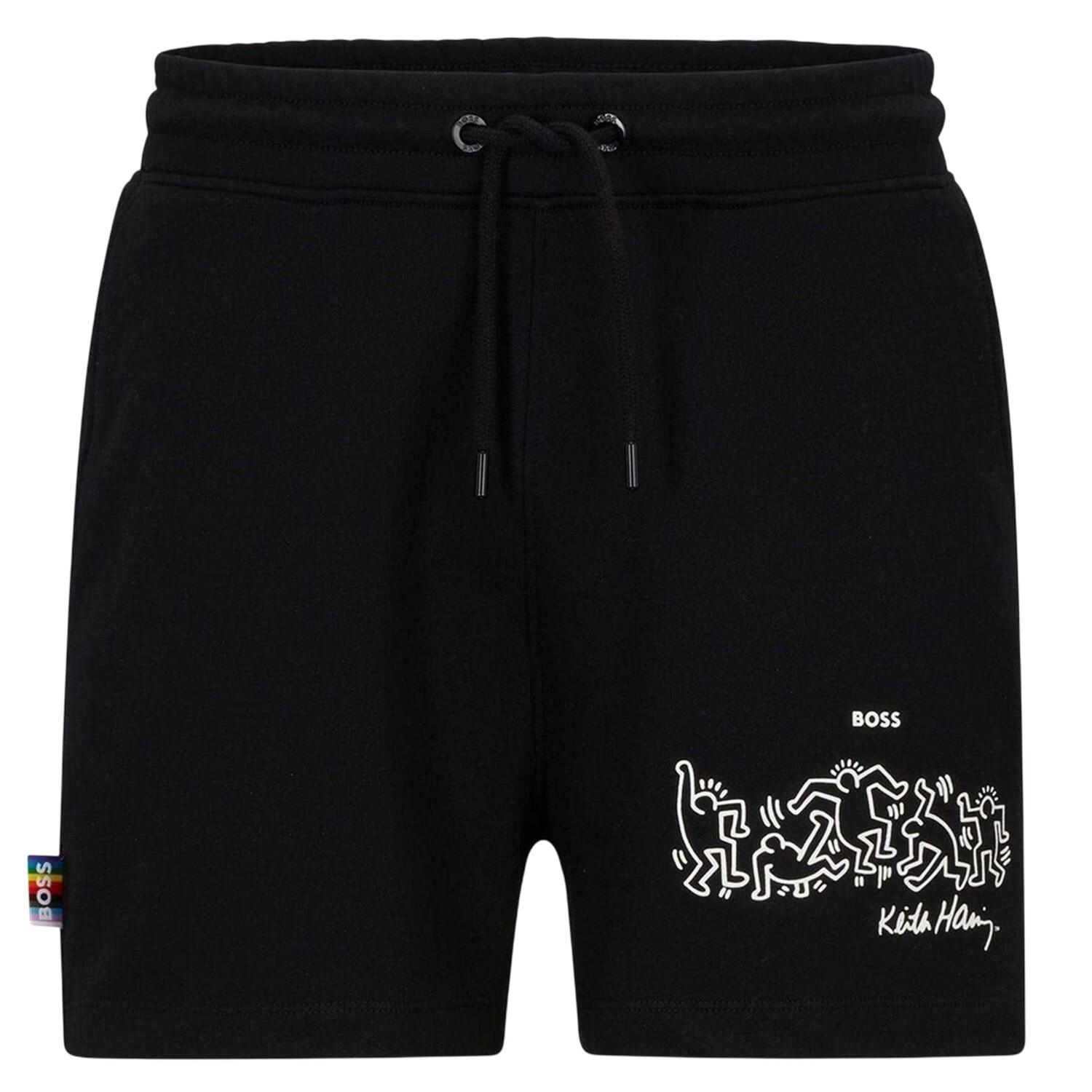 Boss Womens/Ladies Keith Haring Regular Athletic Shorts