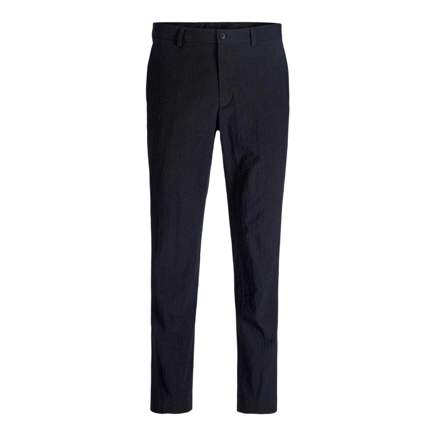 Jack And Jones Mens Seersucker Straight Leg Cargo Trousers