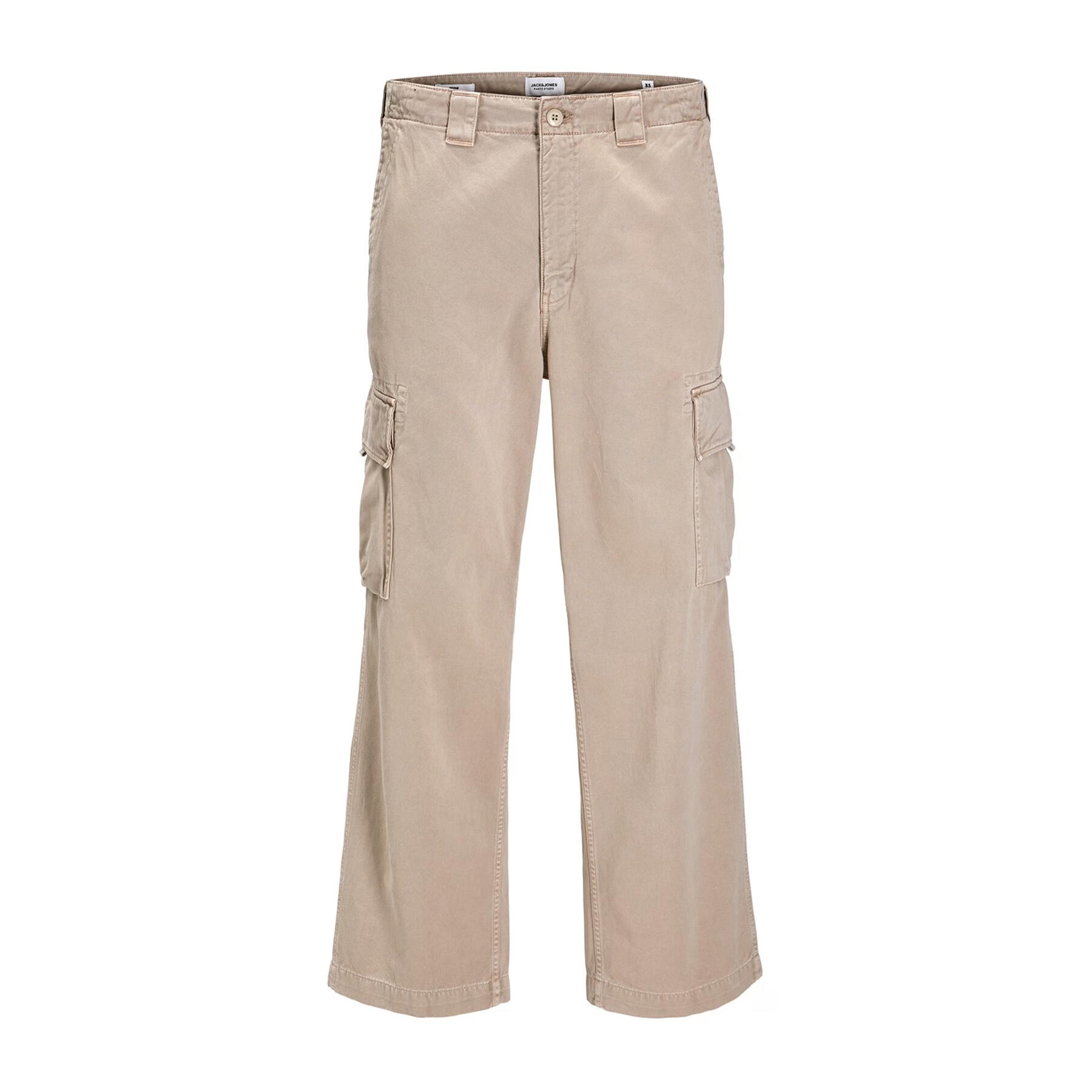 Jack And Jones Mens Atlas Wide Leg Cargo Trousers