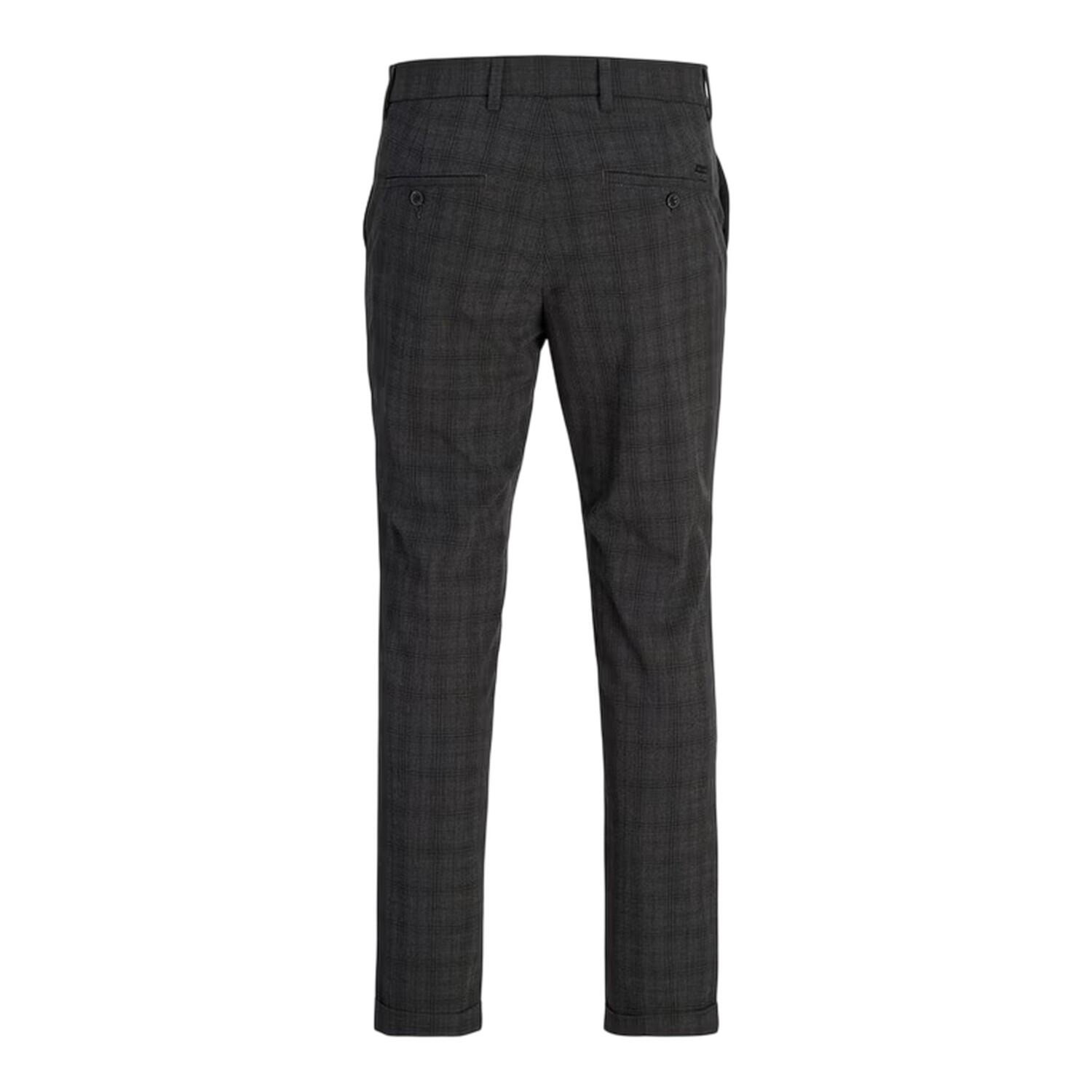 Jack And Jones Mens Marco Plaid Slim Chinos