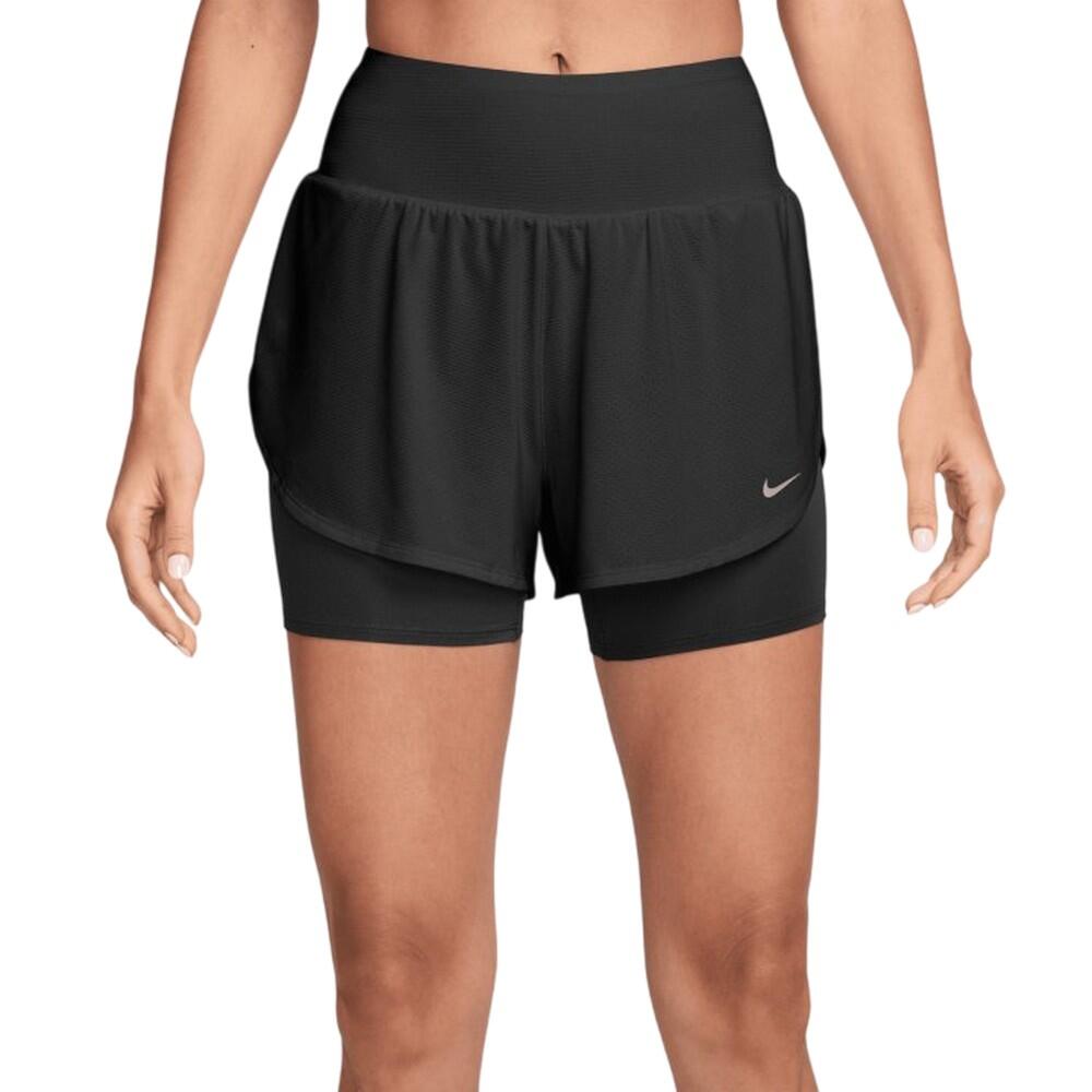 Nike Womens/Ladies Tempo Dri-FIT 2 in 1 Running Shorts
