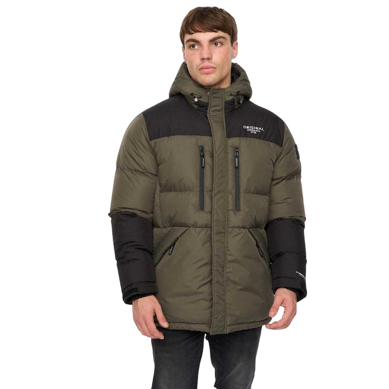 Crosshatch Mens Polyester Puffer Jacket