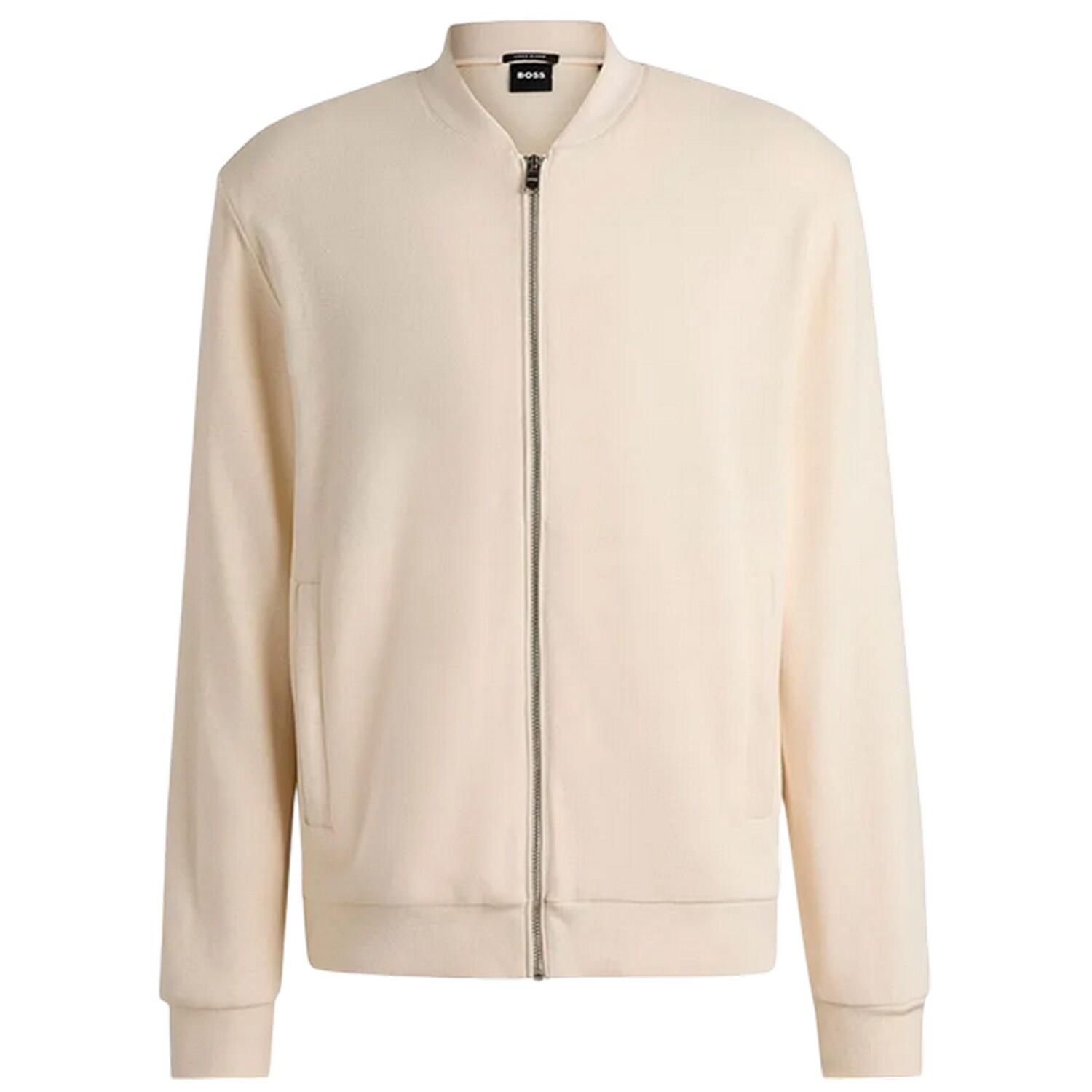 Boss Mens Solid Front Pocket Bomber Jacket