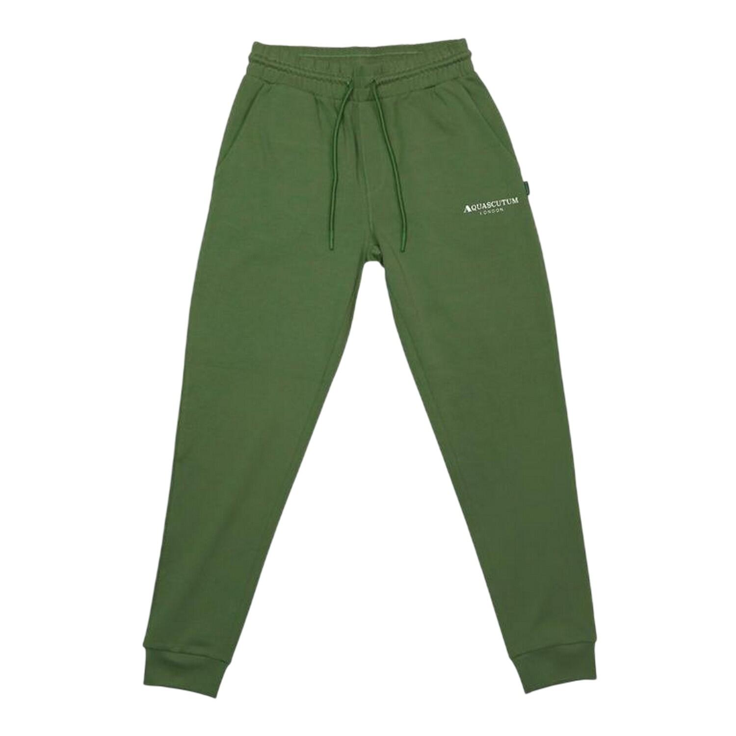 Aquascutum Mens Patterned Slim Joggers