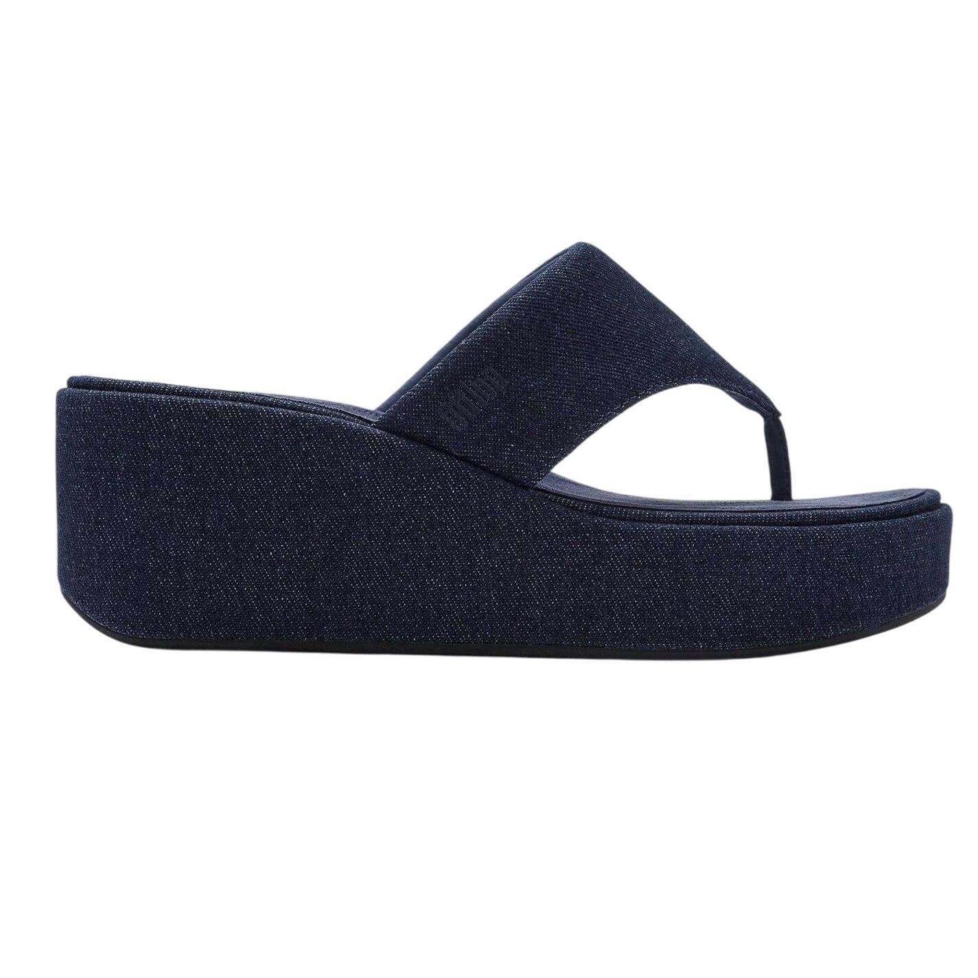 Fit Flop Womens/Ladies Denim Wedge Sandals
