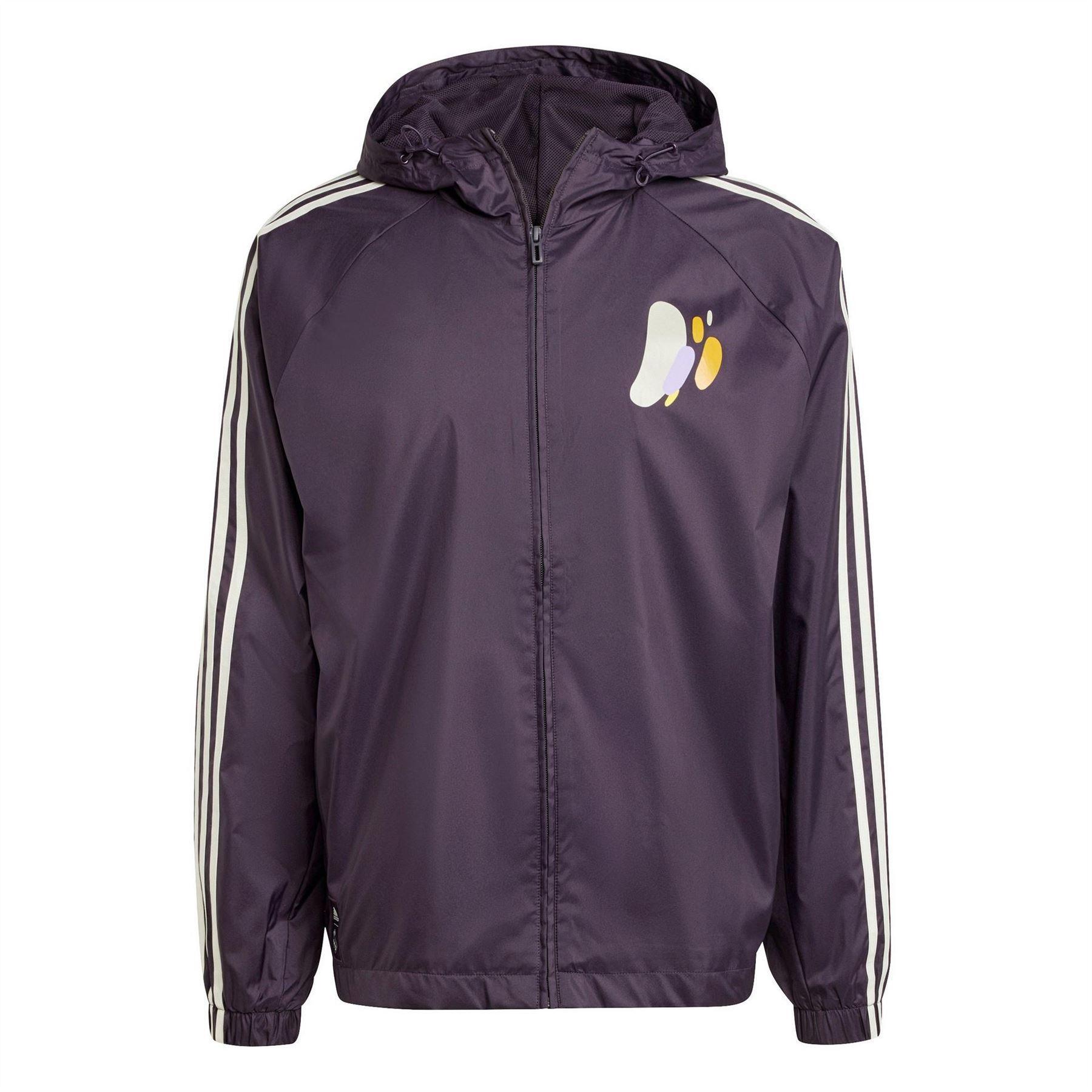 Adidas Mens Real Madrid Seasonal Water Resistant Anorak